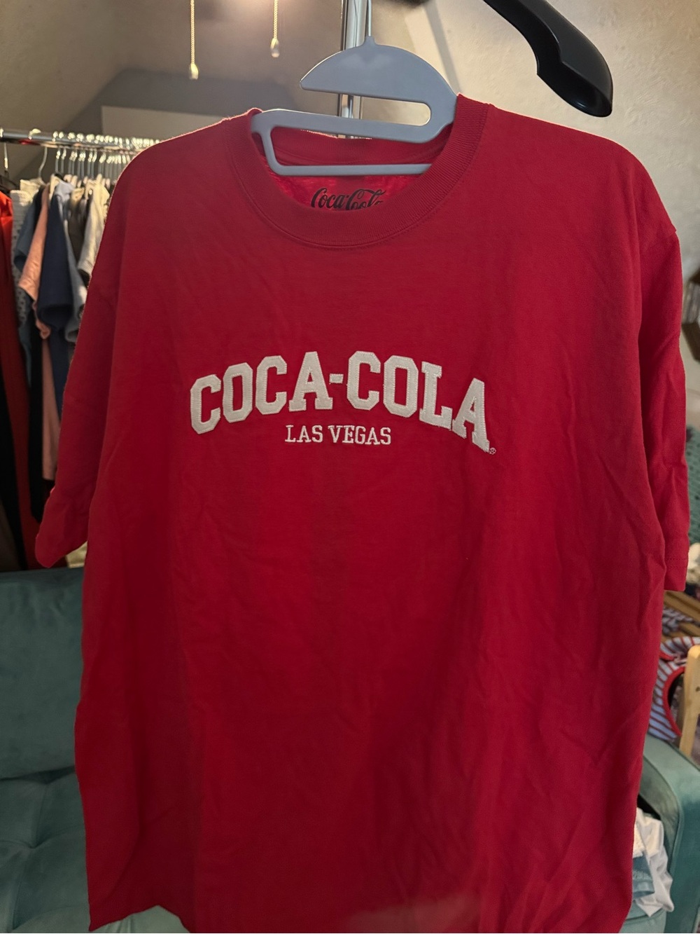 Vintage Coca Cola Las Vegas Red Logo Tee